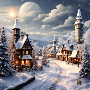 Sunrise Christmas Card
