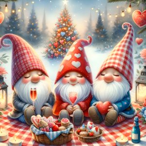 Picnic Christmas Card