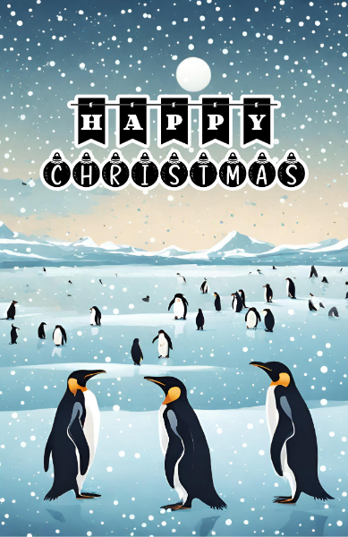 Artic Journey Christmas Card