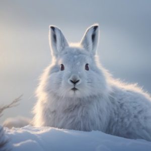 Artic Bunny Christmas Card