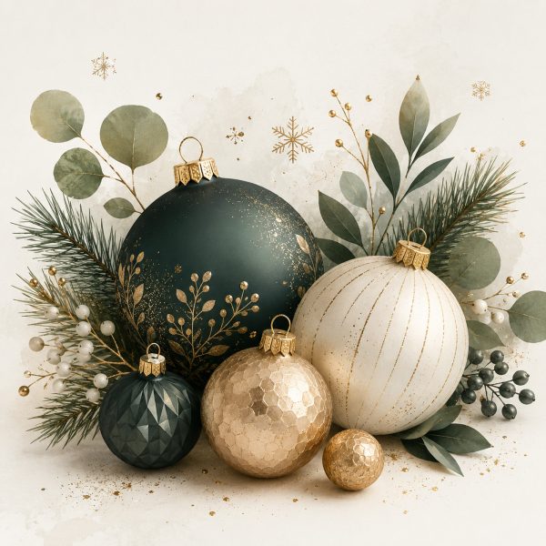 Neutral Christmas Baubles