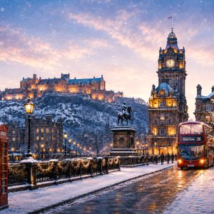 Edinburgh at Christmas