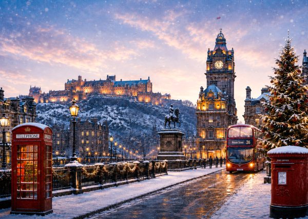 Edinburgh at Christmas