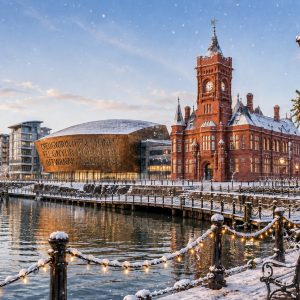Cardiff Bay at Christmas