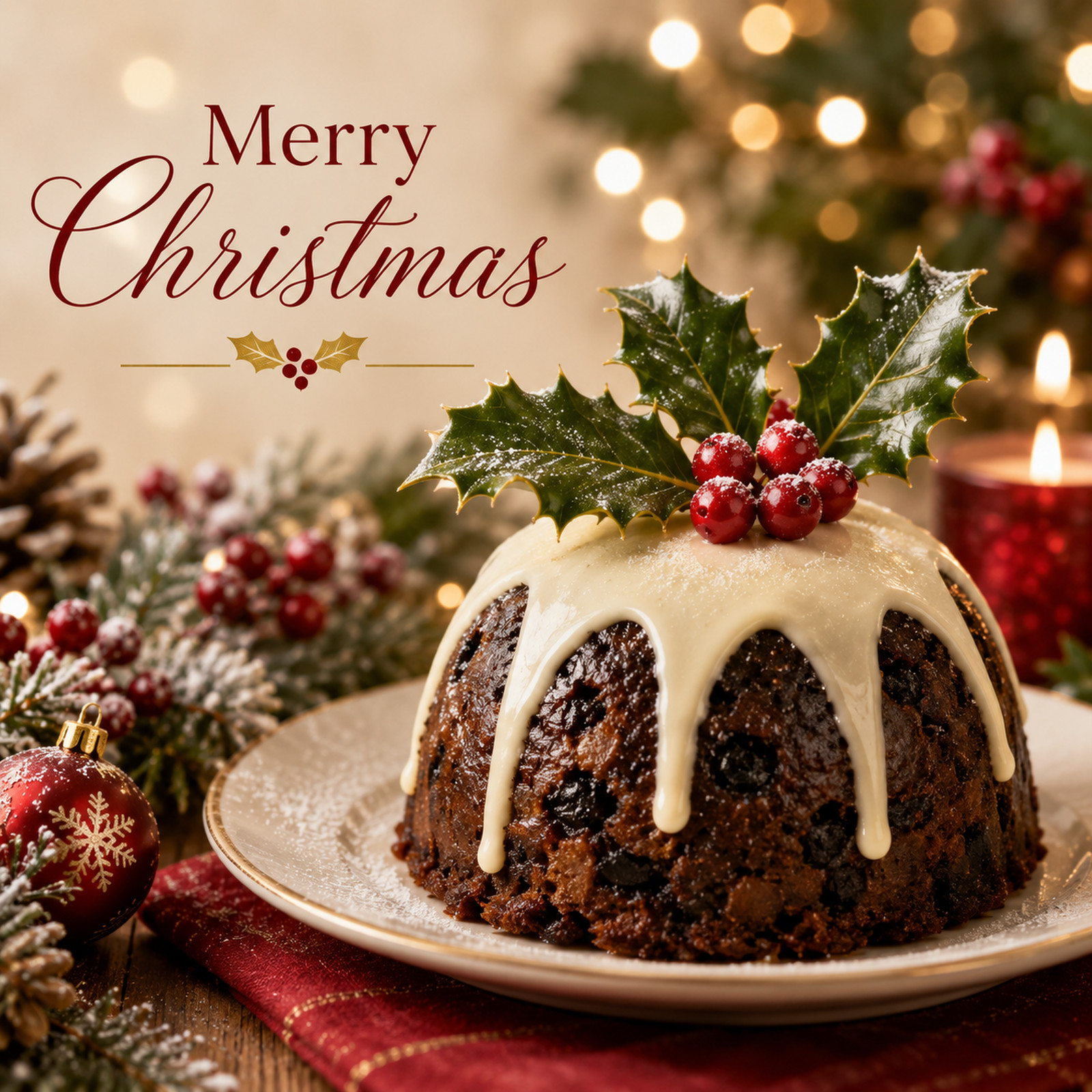 Traditional Christmas Pudding