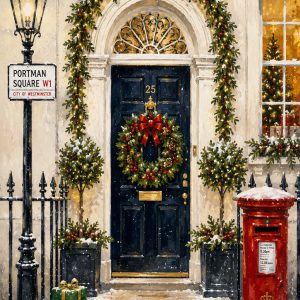 London Townhouse Doorway